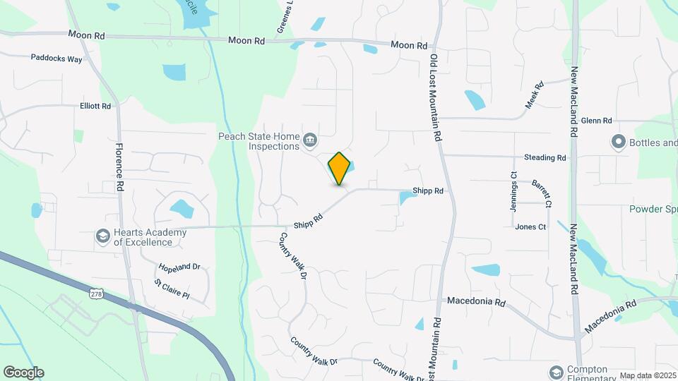 2784 Lost Lakes Dr Map and Location Details