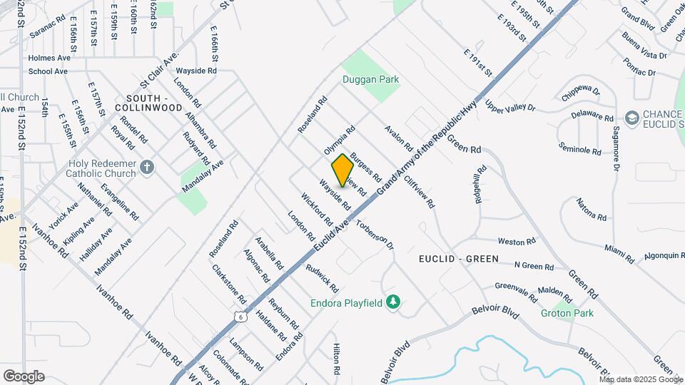 1761 Wayside Rd Map and Location Details