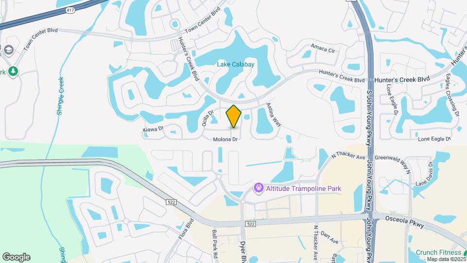 14549 Oconee Ln Mapa y Detalles de la Ubicación