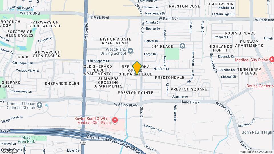 4605 Orwell Dr Map and Location Details