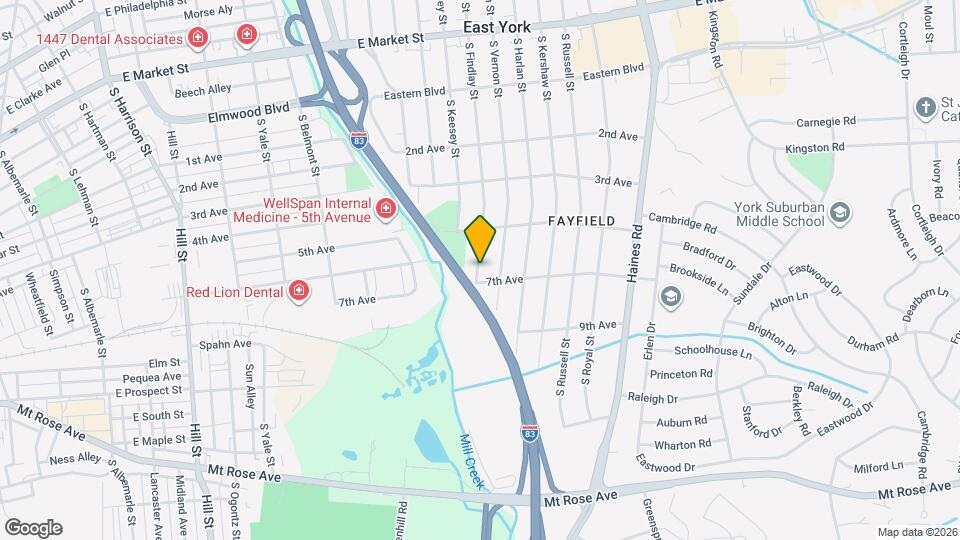 561 S Findlay St Map and Location Details