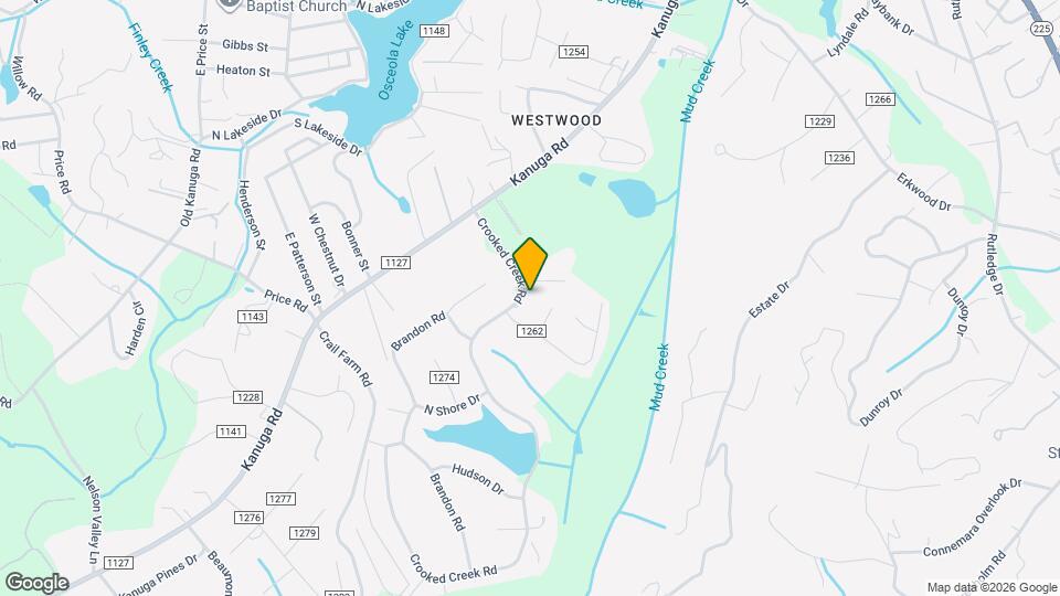 112 Crooked Creek Rd Map and Location Details