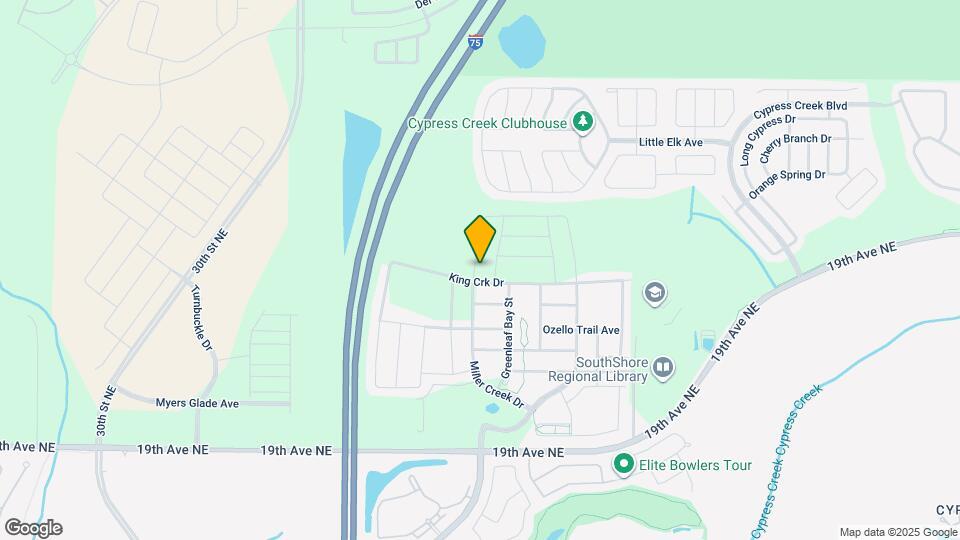 15407 Miller Creek Dr Map and Location Details