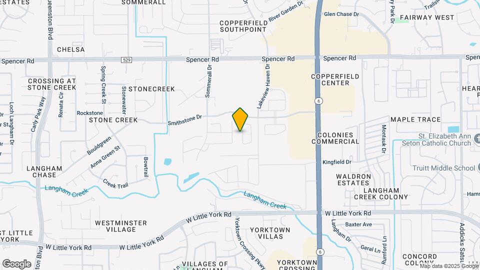 6643 Sharpstone Creek Ln Map and Location Details