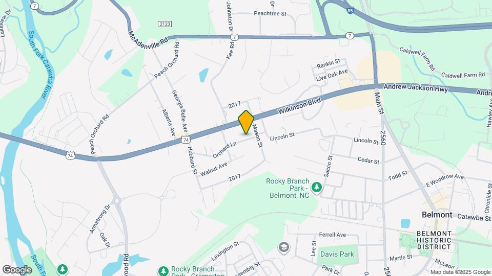 406 Orchard Ln Map and Location Details