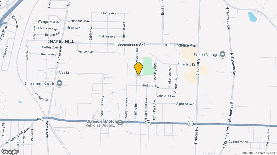 1583 Breiding Rd, Unit 2D Map and Location Details