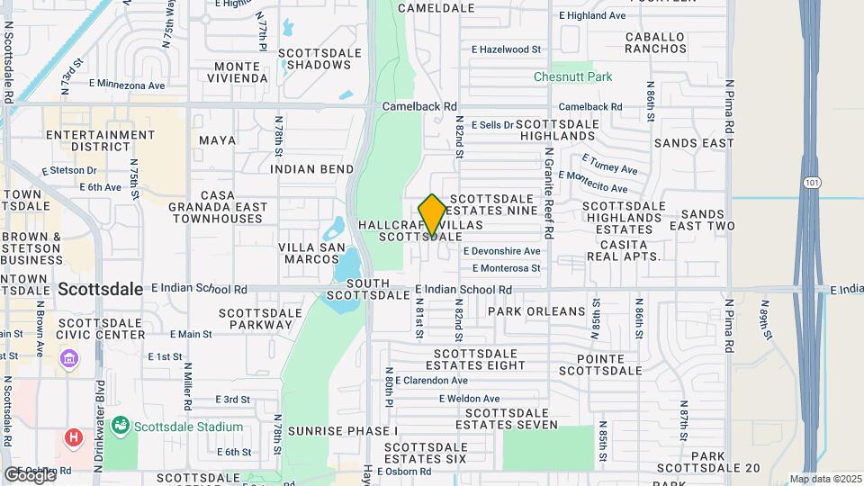 4163 N 81st St Map and Location Details