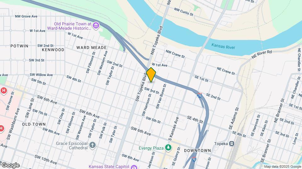 223 SW Harrison St Map and Location Details