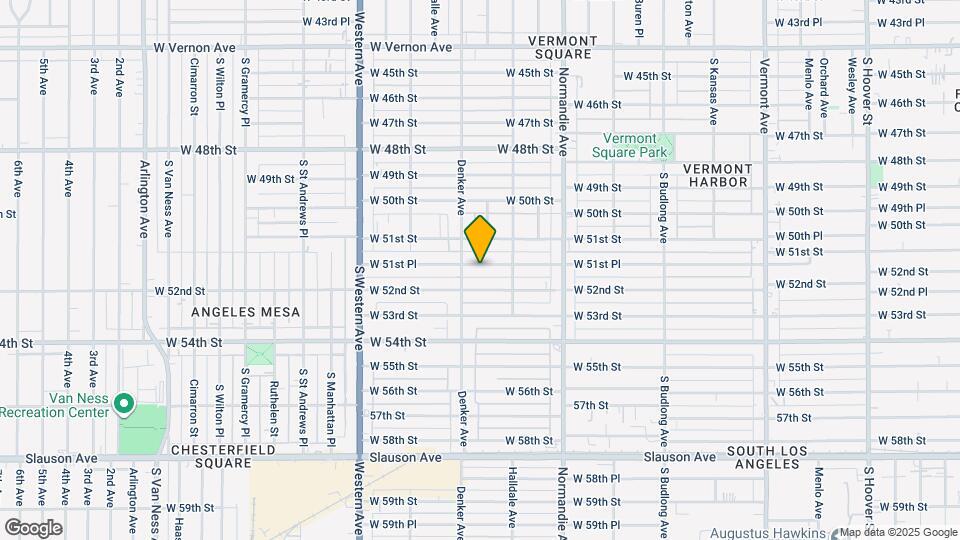 1540 W 51st Pl Map and Location Details