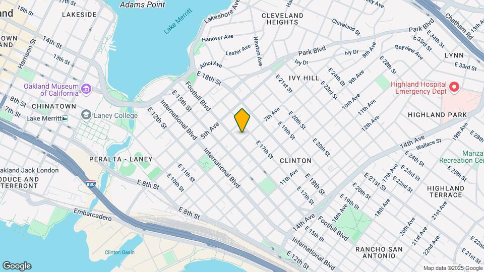 1621 7th Ave Mapa y Detalles de la Ubicación