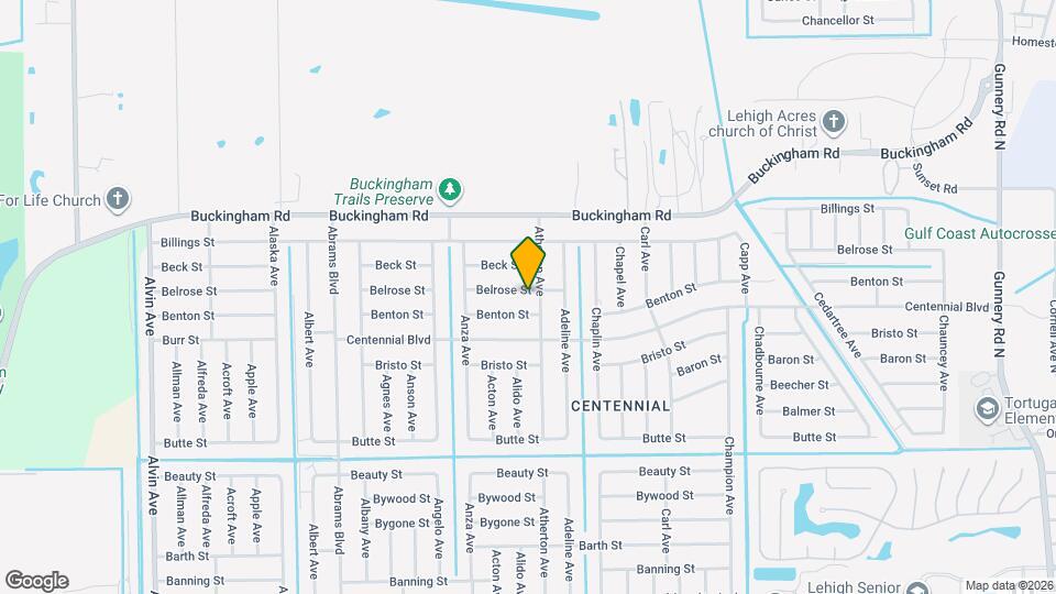 5315 Belrose St Map and Location Details