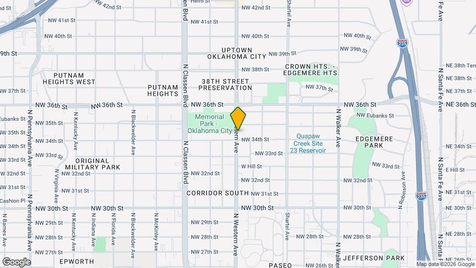 1025 NW 34th St Mapa y Detalles de la Ubicación