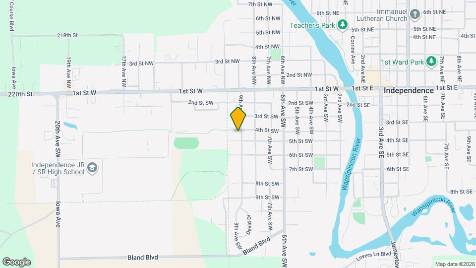 403 9th Ave SW Map and Location Details