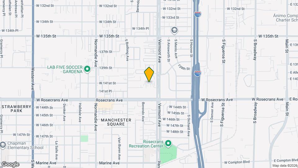 14055 Ruby Ln Map and Location Details