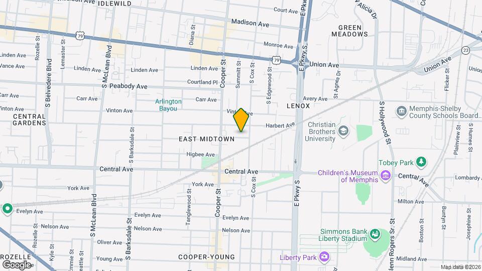 2188 Cowden Ave Map and Location Details