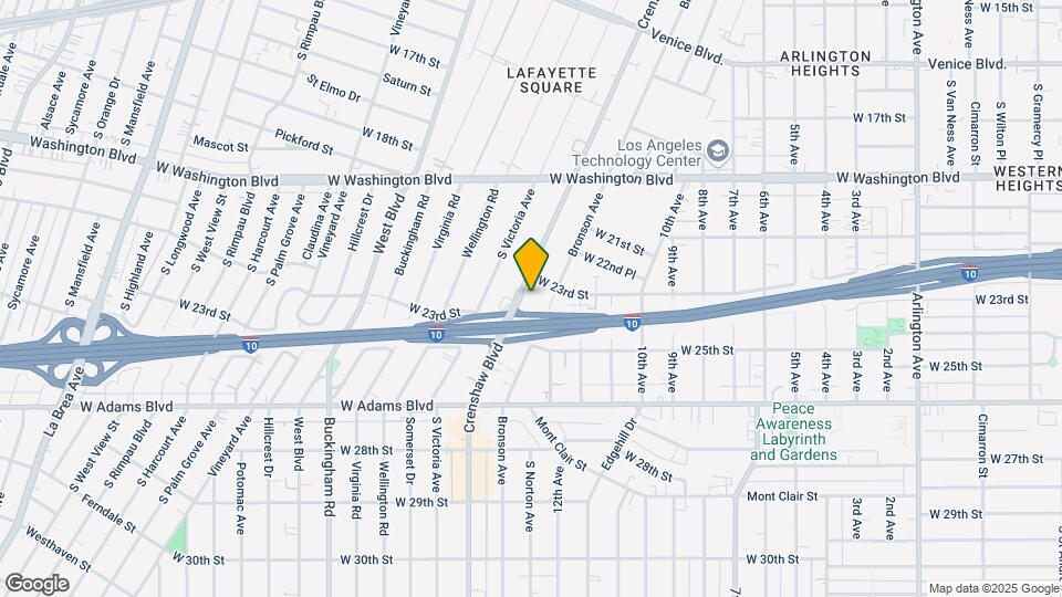 2330 Crenshaw Blvd Map and Location Details