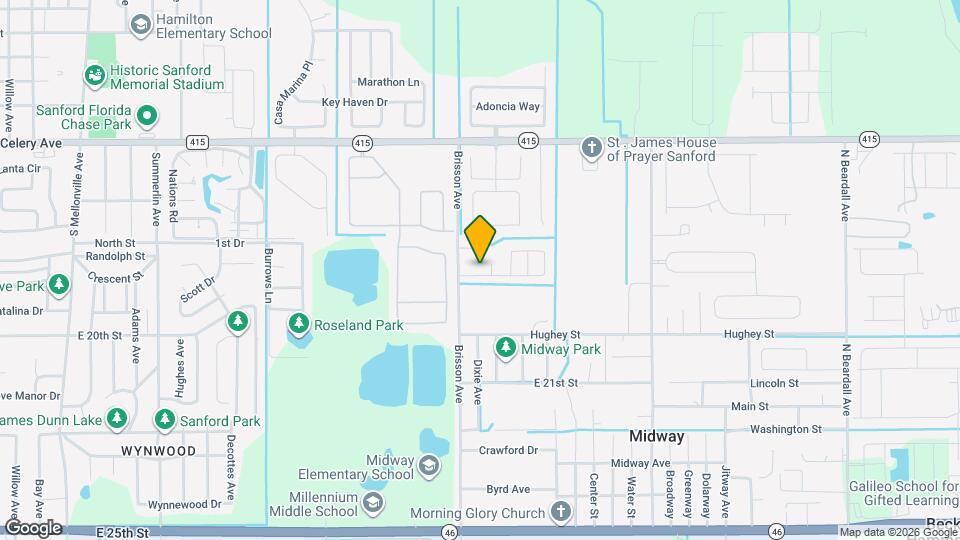 2420 Daffadil Terrace Mapa y Detalles de la Ubicación