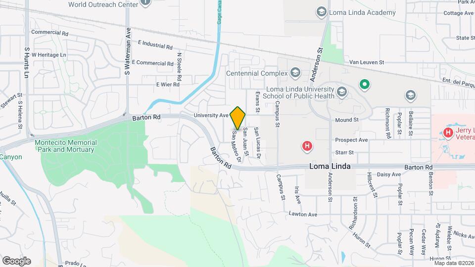 11171 San Mateo Dr Map and Location Details
