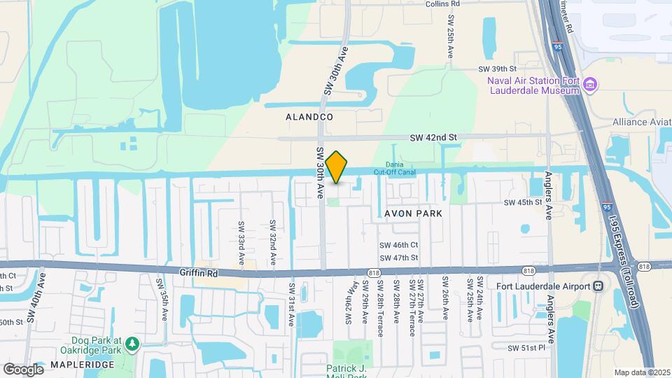 4419 Hidden Harbour Terrace Map and Location Details