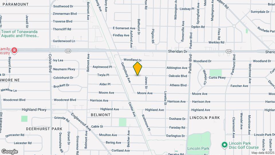193 Oakvale Blvd Map and Location Details