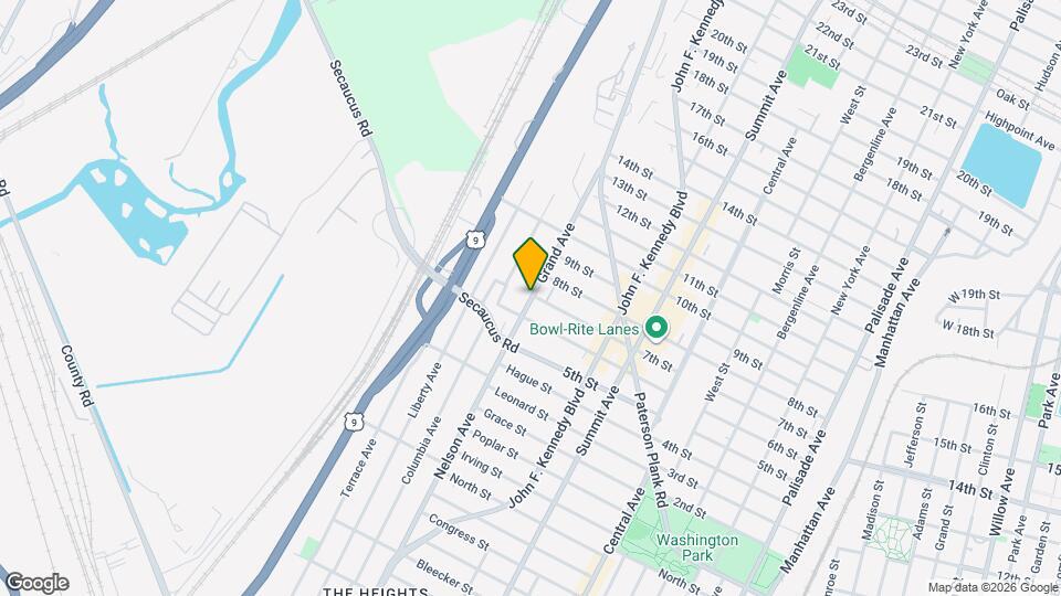 617 Grand Ave Map and Location Details