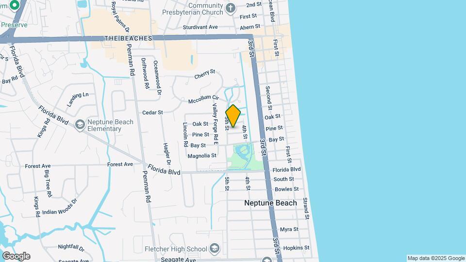 522 Pine St Map and Location Details