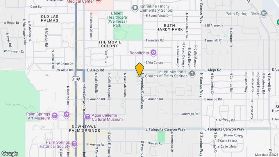 409 N Avenida Caballeros, Unit 19 Map and Location Details