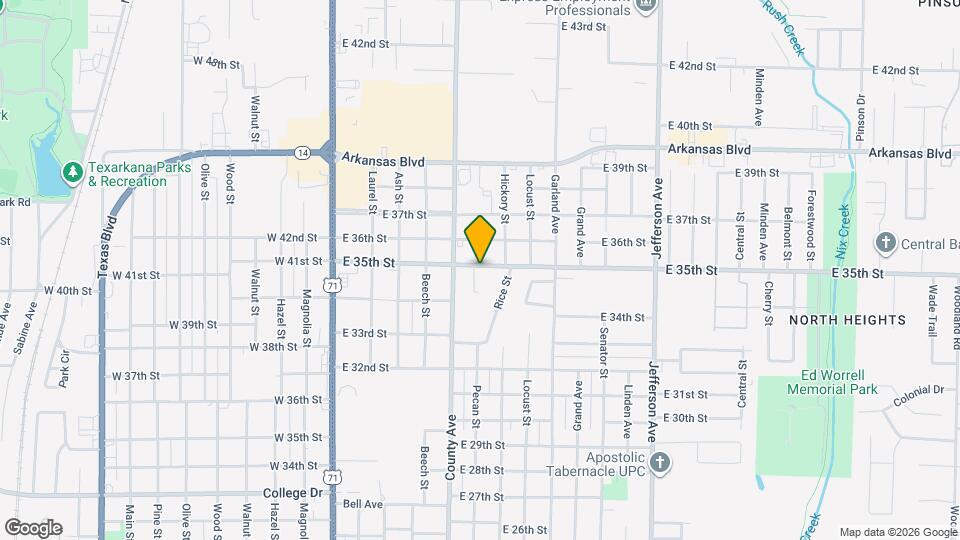 3428 Parish Cir Map and Location Details