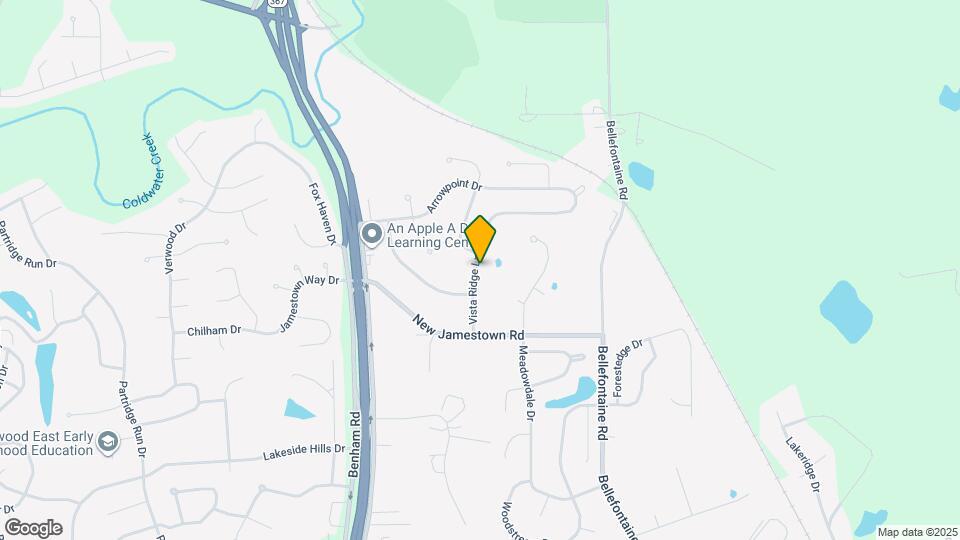 12876 Vista Ridge Ln Map and Location Details