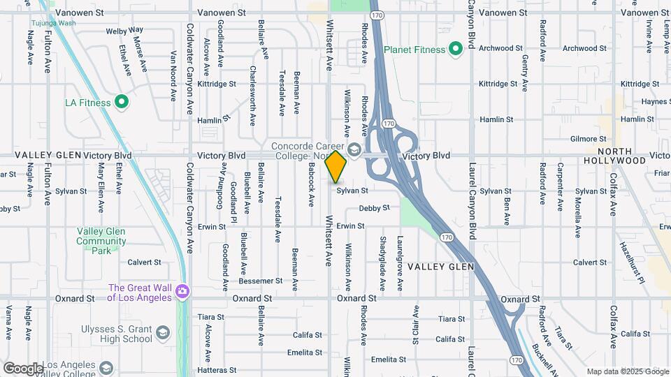 6300 Whitsett Ave Mapa y Detalles de la Ubicación