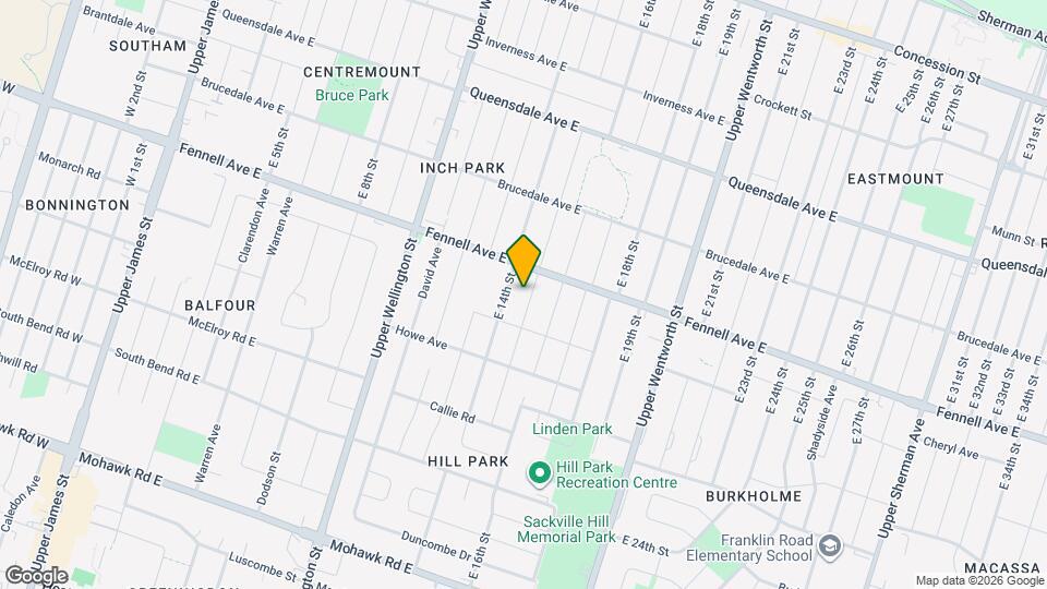 330 E 15th St Map and Location Details