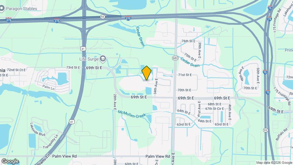 3231 70th Ct E Mapa y Detalles de la Ubicación