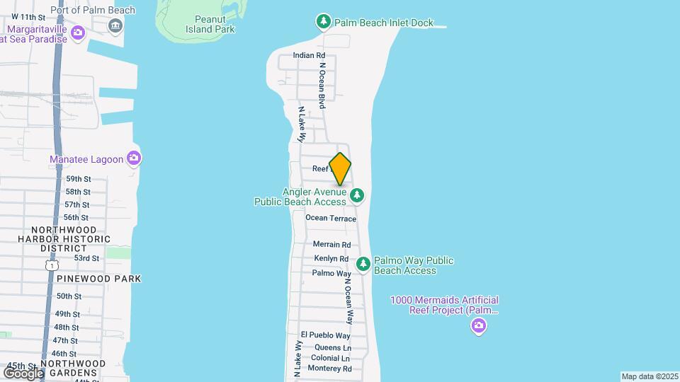 119 Seagate Rd Map and Location Details