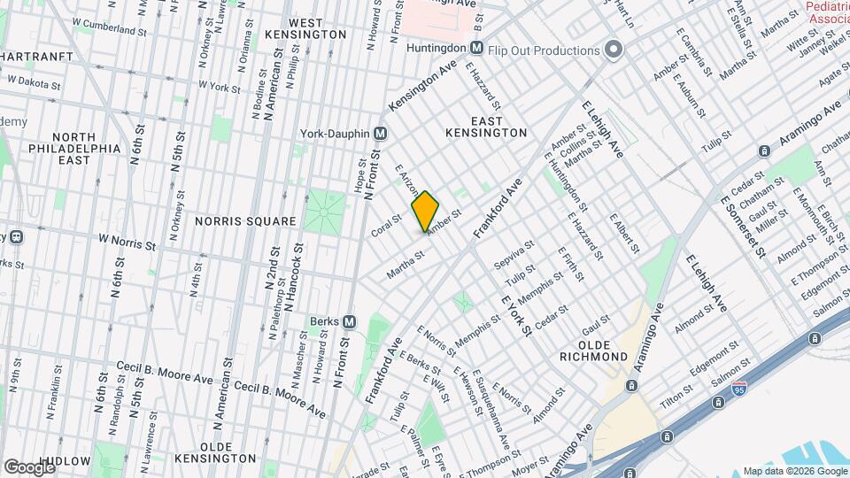 2100 E Dauphin St Map and Location Details