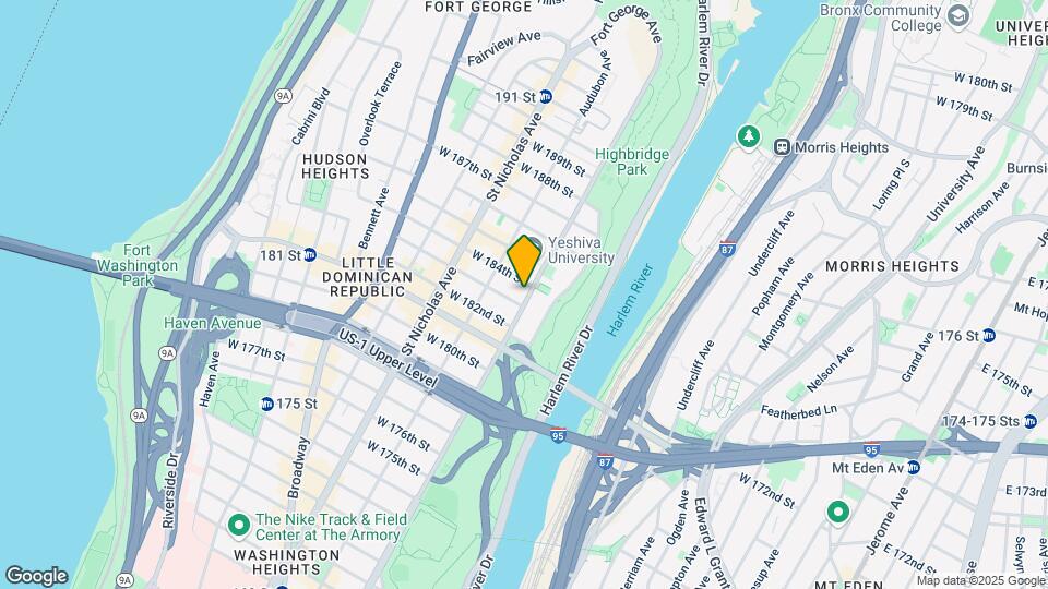 2494 Amsterdam Ave Mapa y Detalles de la Ubicación