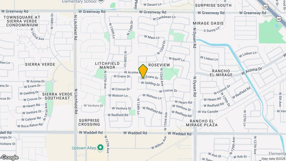 13440 W Gelding Dr Map and Location Details