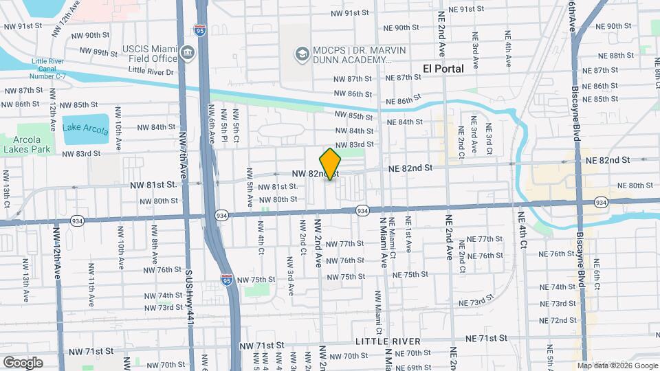8021 NW 1st Pl Mapa y Detalles de la Ubicación