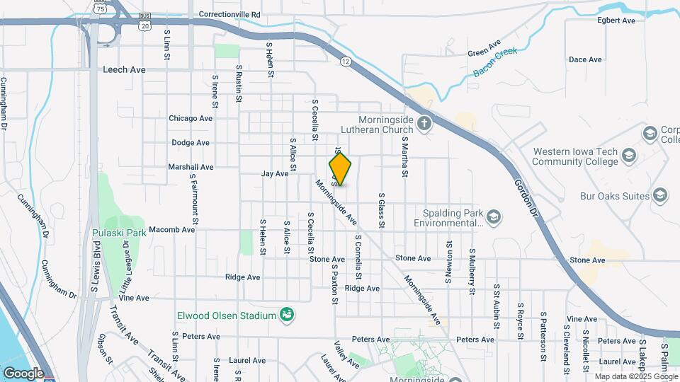 916 S Paxton St Map and Location Details