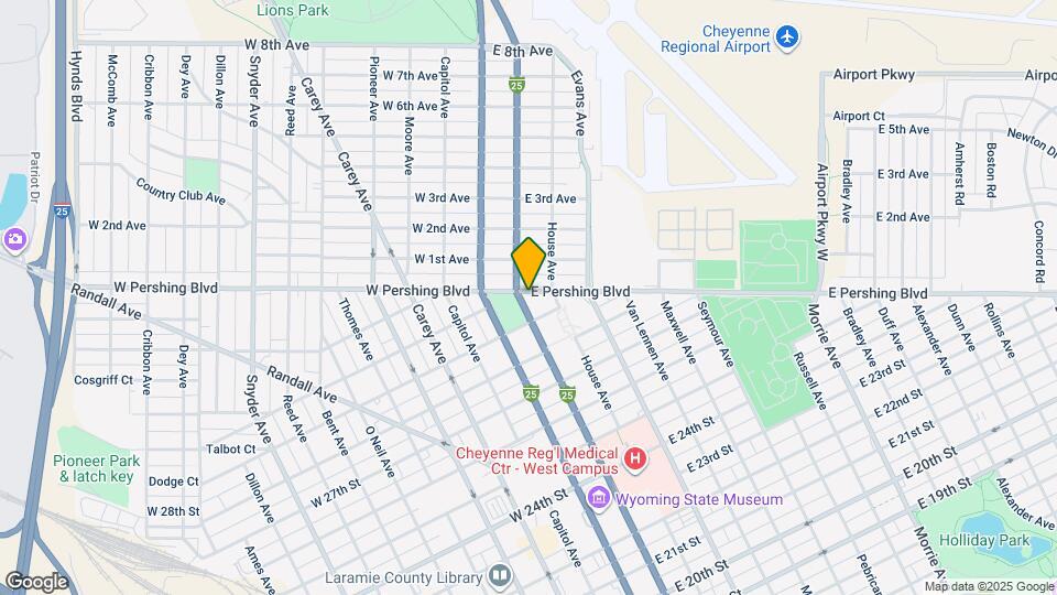 205 E Pershing Blvd, Unit 4 Map and Location Details