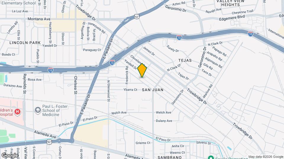 6005 Tampa Ave Map and Location Details