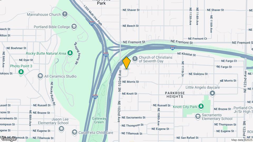 3123 NE 103rd Pl Map and Location Details