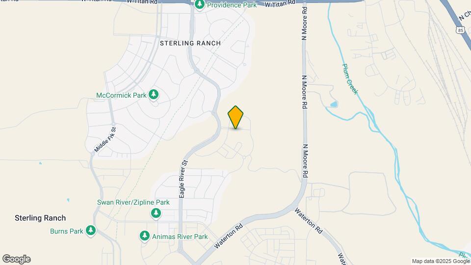 7818 Plateau Creek Ln Map and Location Details