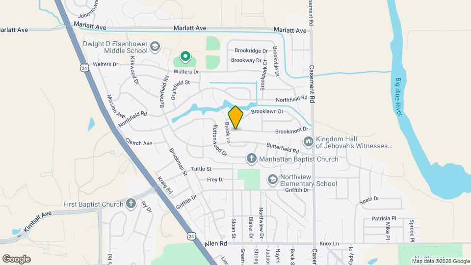 516-518 Brookmont Dr Map and Location Details