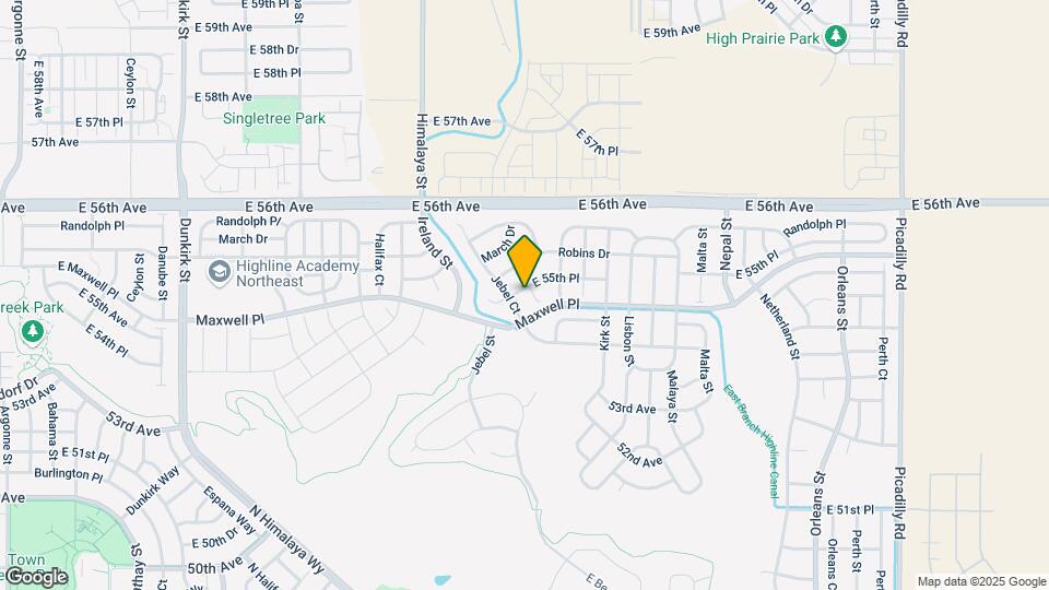 5547 Jericho St Map and Location Details
