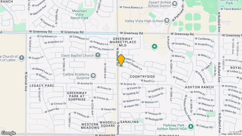 15481 W Mauna Loa Ln Map and Location Details