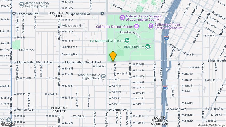 904-906 W Martin Luther King Jr Blvd Mapa y Detalles de la Ubicación