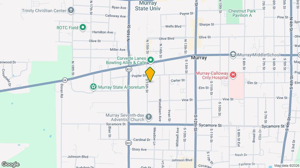 207 S 15th St Map and Location Details