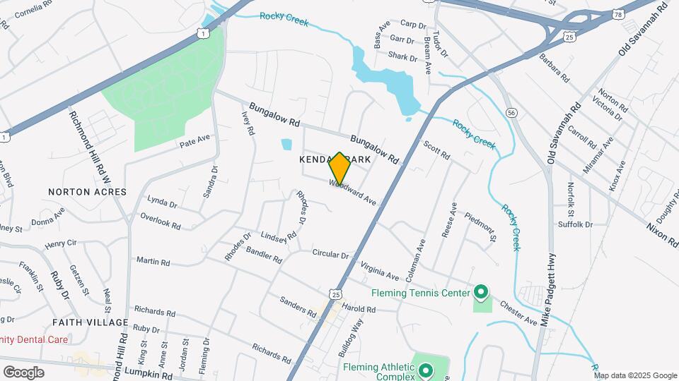 2221 Woodward Ave Map and Location Details