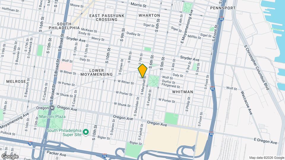 623 Fitzgerald St Map and Location Details