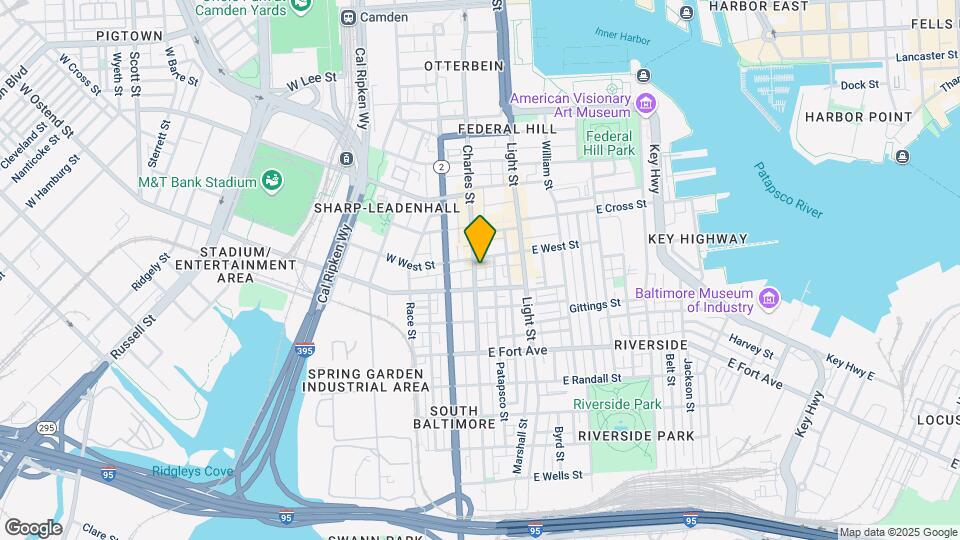 1211 S Charles St Map and Location Details